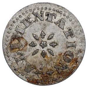 Frankreich - Notchip - 25 Cent - Lebensmittel - Aluminium - Bild 1 von 2
