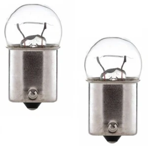 2x GLOBE BULB 6V 10W BA15S SIDE LIGHT TAIL STOP REAR MOTORCYCLE CAR BAYONET LAMP - Picture 1 of 2
