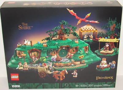 LEGO 10354 Icons The Lord Of The Rings The Shire Set NIB SEALED 9 Minifigures - Image 1 of 3