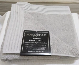 Hotel Style 100% Egyptian Cotton Super Soft Extra Absorbent Luxury Bath Towel - Picture 1 of 3