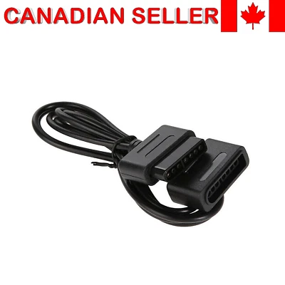 Удлинительный кабель 1,8 м для игрового контроллера шнур передачи данных для контроллера Nintendo SNES - Изображение 1 из 4