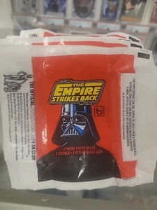 1980 Topps Star Wars El Imperio Contraataca Envoltura de Cera Muy Buen Estado - Imagen 1 de 3