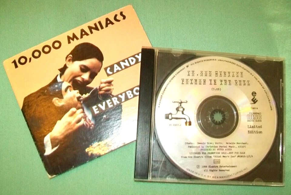 10,000 Maniacs     **Promo CD Menge**     Poison IN The Well - Candy Everybody - Bild 1 von 1