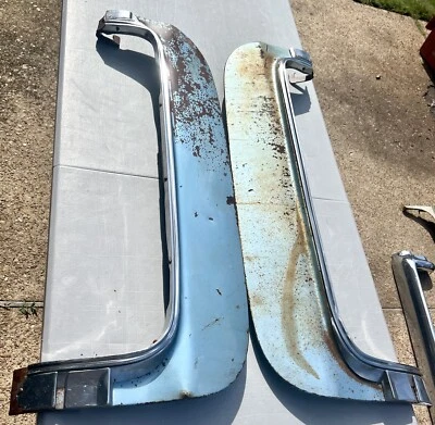 1971 72 73 74 75 76 GM Cadillac DeVille Fleetwood Rear Fender Skirts OEM 1976 - Image 1 of 4
