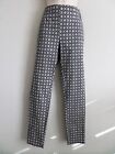 Atmosphere Black and White Print Leggings with Side Zip - Size 10 - BNWOT