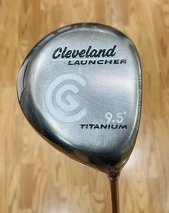 Cleveland Launcher 9.5 Titanium Driver RH 65g  Launcher Gold Graphite Stiff Flex - Picture 1 of 9