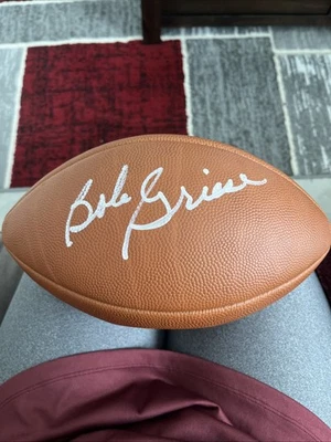 Fútbol americano Wilson firmado por Bob Griese JSA Foto 1 de 4
