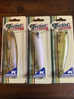 (Lote de 3) Teckel - Kicknocker - Sake Bomber, White Walker, Phantom Chart Shad Foto 1 de 4