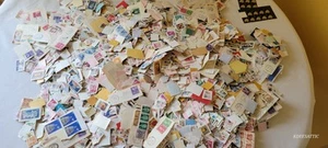 VINTAGE US POSTAGE STAMPS & POSTMARKS Cancelled ca. 1910'S-1980's (Unsearched) - Picture 1 of 24
