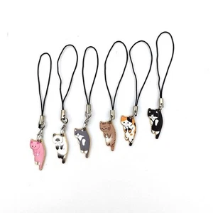 Alloy Wrist Strap Cats Anti-lost Rope New Key Pendant Phone - Photo 1 sur 19