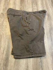 BKE Athletic Fit Raven Gray Flat FrontCotton Shorts Size 36 - Picture 1 of 7