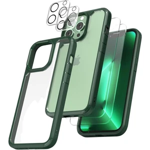 iPhone 13 Pro Hülle 5in1 Schutzfolie Kameraschutz Stoßfest Magsafe - Bild 1 von 9