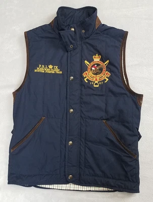 Polo Ralph Lauren Vest PRL Riding Equestrian Bleeker Hunter Team Insulated M - Image 1 of 4