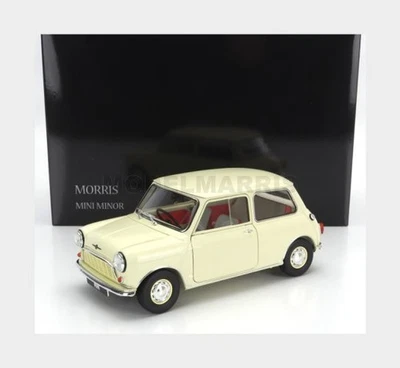 KYOSHO 08964W MORRIS - MINI MINOR 1964 - OLD ENGLISH WHITE - 1/18 - Immagine 1 di 2