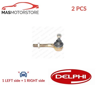 TRACK ROD END RACK END PAIR DELPHI TA1154 2PCS I NEW OE REPLACEMENT - Image 1 of 4