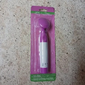 Facial Massager Battery Operated Purple Personal Handheld Travel Size (R) - Picture 1 of 3