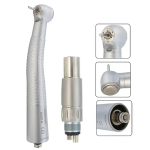 COXO Dental High Speed Push Turbine Handpiece Fiber Optic NSK LED 4Hole Coupling - Picture 1 of 65