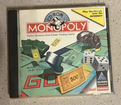 Hasbro Monopoly 2001 PC CD-ROM Computer Game Has Case And Instructions - Image 1 of 4