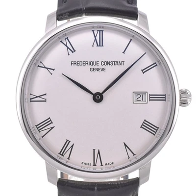 with paper FREDERIQUE CONSTANT Slim line FC-306MR4S6 Automatic Men's J#142703 - Image 1 of 4