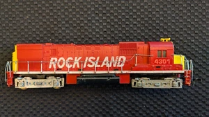 Tyco HO Diesel Alco 430 Rock Island  #4301 Runs  good.Paint is not very good. - Bild 1 von 6