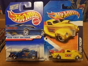 Hot wheels 1940 FORD DRAG PICK UP ( LOT OF 2 )  - Picture 1 of 4