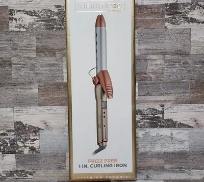 Conair Infiniti Pro Frizz Free 1 In. Curling Iron Titanium Ceramic 11 Settings - Image 1 of 4