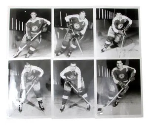 Fotos 8x10 emitidas por el equipo Pittsburgh Hornets AHL 6 1963-64 192148 - Imagen 1 de 3
