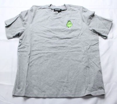 Naadam x Dr. Seuss Unisex The Grinch Holiday Tee AR8 Heather Grey Size XS NWT - Image 1 of 4