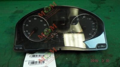 Velocímetro Cluster Sedán VIN J 8º Dígito MPH Se Adapta 08-10 JETTA 950797 Foto 1 de 4