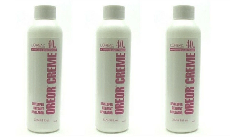BL Loreal Oreor Creme 40 Volume Developer 16 oz - THREE PACK - image 1 of 1