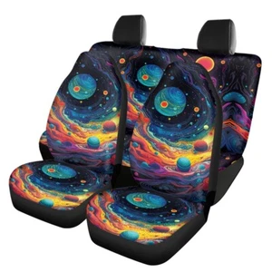 Space Planet - Various Styles of Car Anti Fouling Front and Rear Seat Covers - Picture 1 of 38