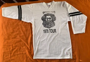 LG Vintage NOS unworn 1978 TOUR Grateful Dead concert lot shirt jersey J. Garcia - Picture 1 of 8