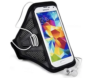 SUMACLIFE Mesh Workout Exercise Armband for Smartphones Black - FAST SHIPPING!! - Picture 1 of 5