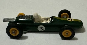 Coche de carreras Lesney Matchbox Nº 19 LOTUS verde con conductor - Imagen 1 de 7