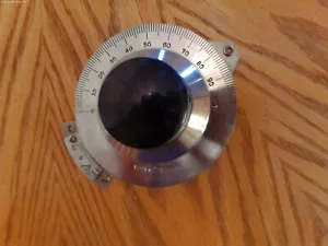 4" National Radio Velvet Vernier Dial (for 1/4" shafts) - Zdjęcie 1 z 5
