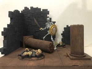 Skeleton Dungeon Ruin Diorama Base Detolf Actionfigur Foto Conan im Maßstab 1:12 - Bild 1 von 6