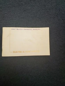 87 1987 Buick Electra/Park Avenue owners manual - Picture 1 of 3