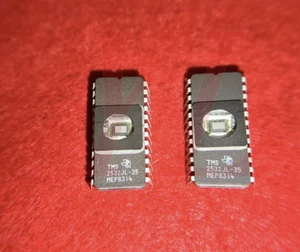 TI TMS2532JL TMS2532JL-35 TMS2532JL-45 32Kbit UV EPROM CDIP24 x 2PCS - Foto 1 di 4