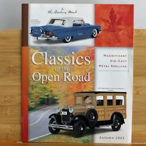 Catálogo de autos fundidos a presión Danbury Mint Classics of the Open Road otoño 2005 - Imagen 1 de 3