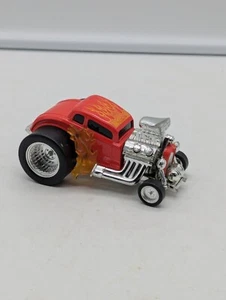1998 Hot Wheels Rad Rods 32' Ford Coupe Red Orange Silver Used - Picture 1 of 16