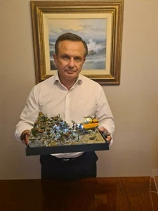 MINI SUBMARINE TRITON SICE 1/48 DIORAMA U BOAT - U BOOT SUBMARINO - Foto 1 di 22