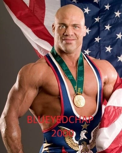 FOTO DE LUCHA LIBRE KURT ANGLE WRESTLER 8 X 10 WWF TNA Foto 1 de 1