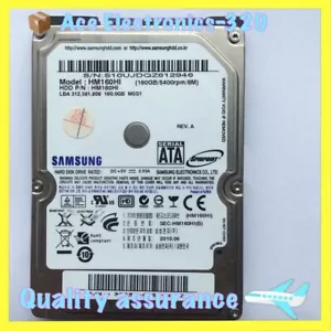 Samsung HM160HI 5400RPM 160GB 2.5" SATA HDD 160 GB Laptop Hard Drive - Picture 1 of 2