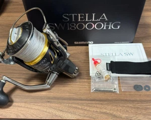 SHIMANO Spinning Reel 13 STELLA SW 18000HG Used from Japan Fast shipping - Picture 1 of 3