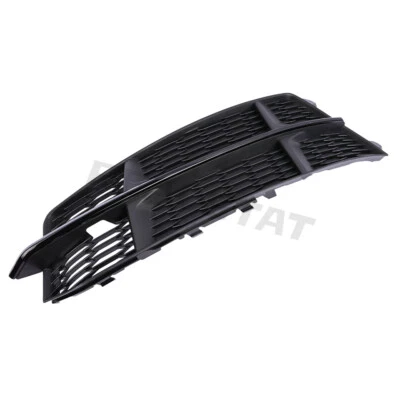 FOR AUDI A6 S6 2015 - 18 C7 S LINE PASSENGERS BUMPER LEFT LH FOG GRILLE TRIM - Image 1 of 4
