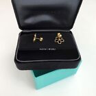 TIFFANY co. Tiffany Co. K18 750 1 Piece Diamond Garden Open Flower Earrings