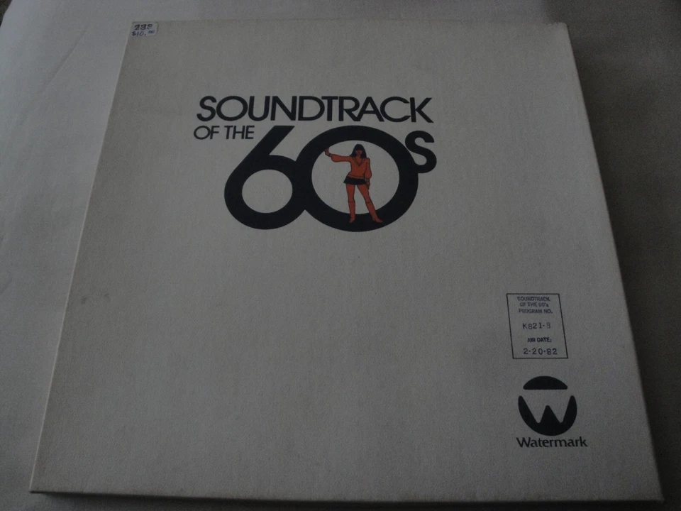 SOUNDTRACK OF THE 60'S - PROGRAM K821-8 RARE 3 VINYL LP BOX SET 2-20-82 EX/EX Foto 1 de 2