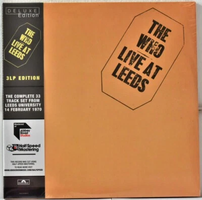 POLYDOR RECORDS EU THE WHO "Live at Leeds" #3LP 180g Half Speed Master SS - Image 1 of 2