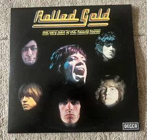 ROLLED GOLD - 1975 Vinyl 33rpm Double LP - The Very Best Of THE ROLLING STONES - Picture 1 of 5