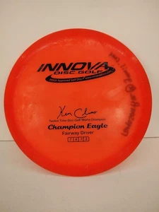 Innova Champion Eagle Fairway Driver 174g Disc Golf Ken Climo 12x Orange 7 4-1 3 - Picture 1 of 2